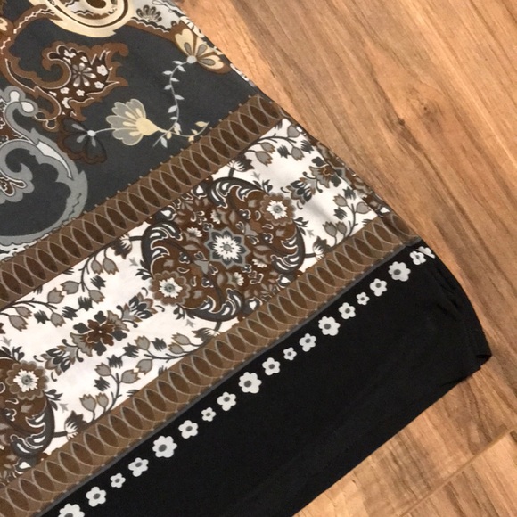 Joci and I brown paisley dress size small - Picture 6 of 11